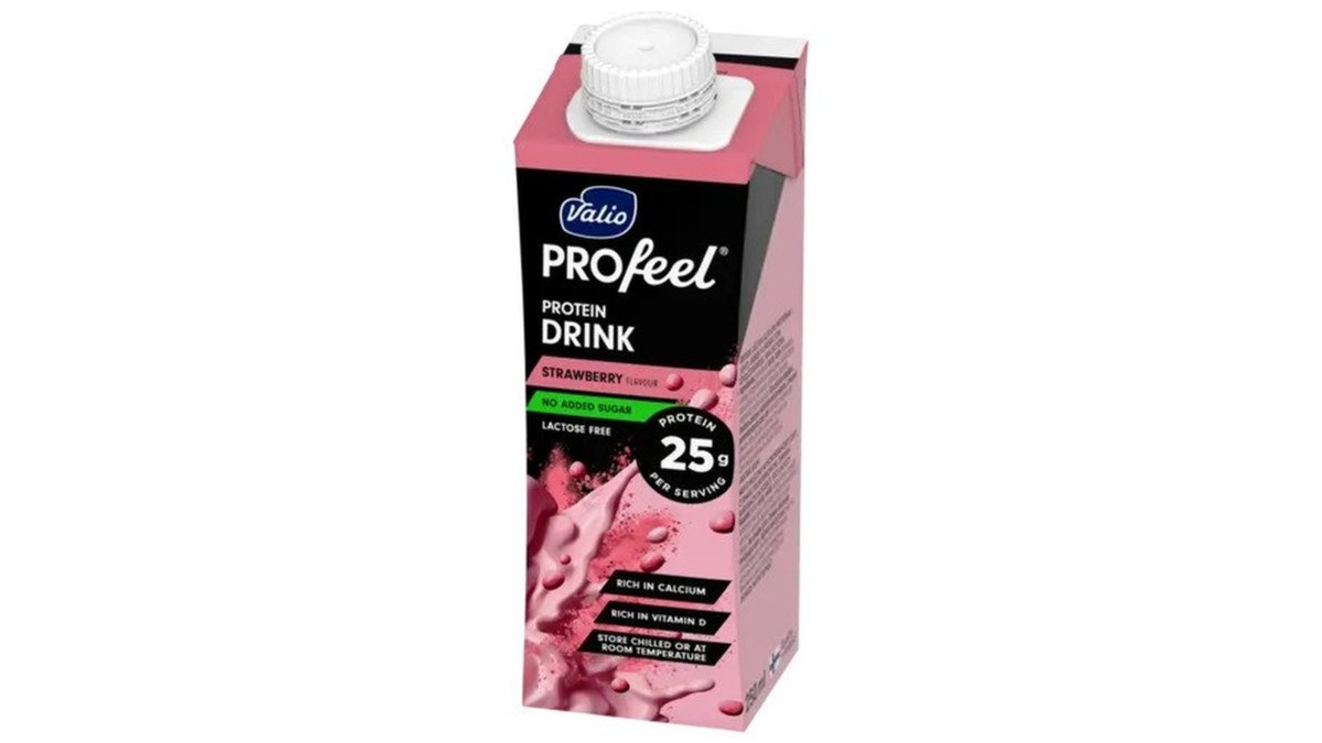 Valio yogurt strawberry sugar-free lactose-free
