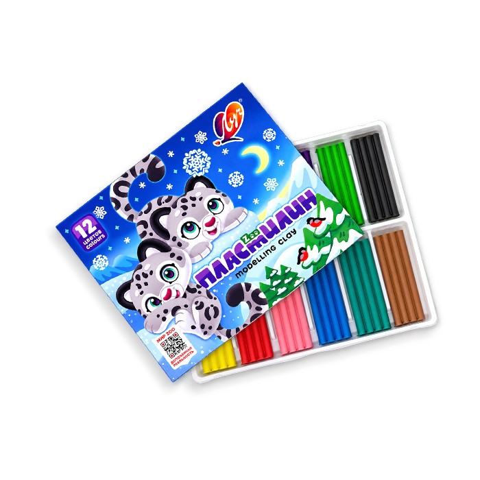 თიხა 12 ფერიანი