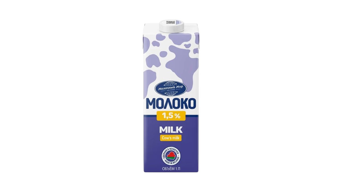მოლოჩნი მირ რძე 1.5% (1000 ml)