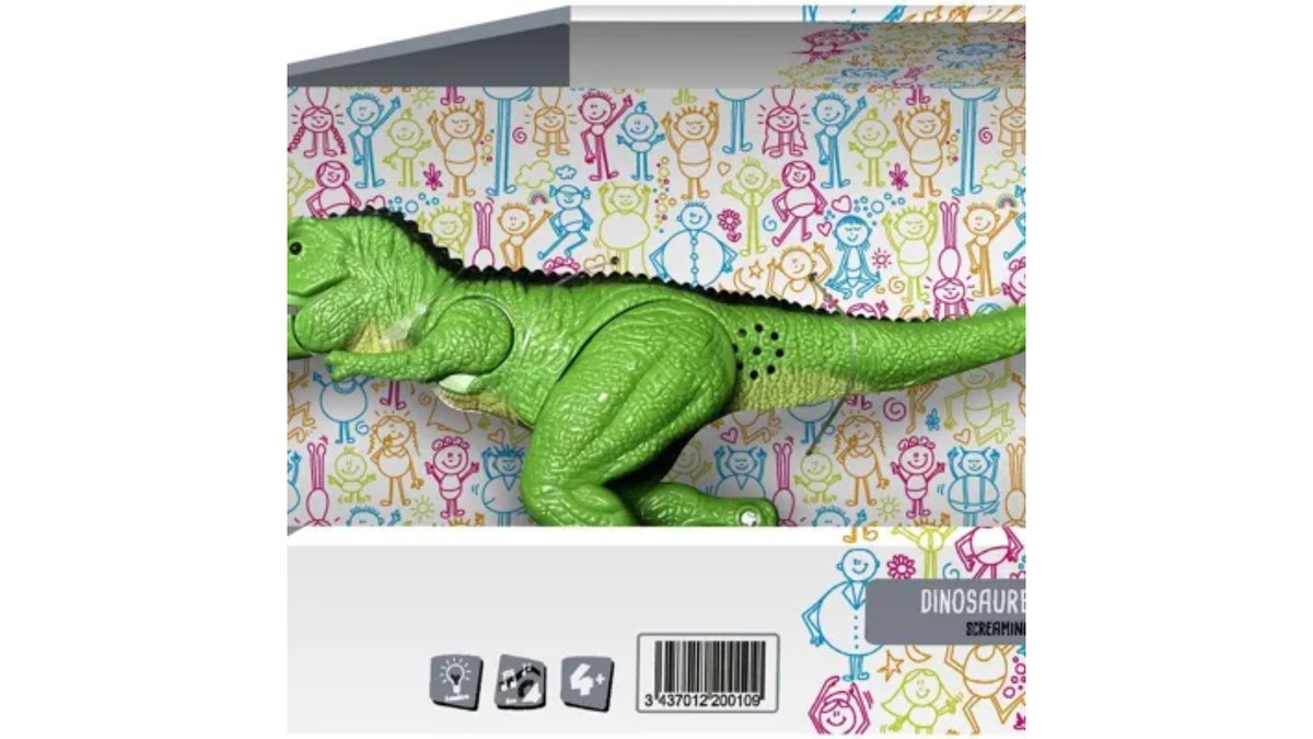 WDK Toy Dinosaur with Sounds and Lights