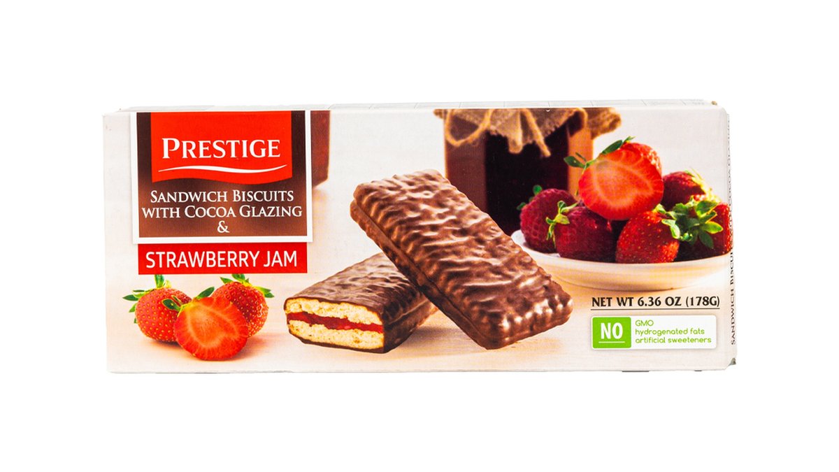 Prestige Песочное печенье Strawberry flavor (178 g)