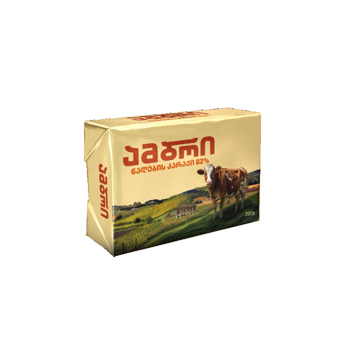 ამბრი butter ნაღების 82%