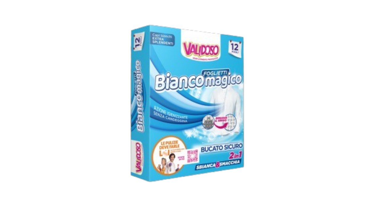 VALIDOSO Cleaning Product for white clothes (12 pcs)