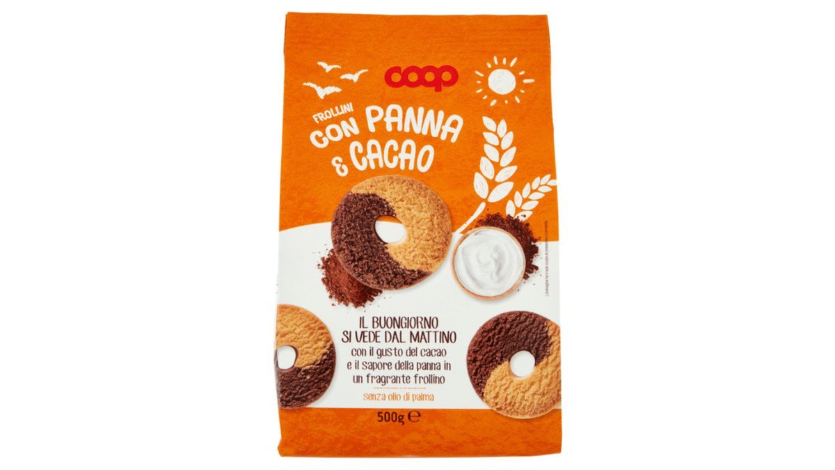 COOP biscuits ორთხობილა შოკოლადით (500 g)