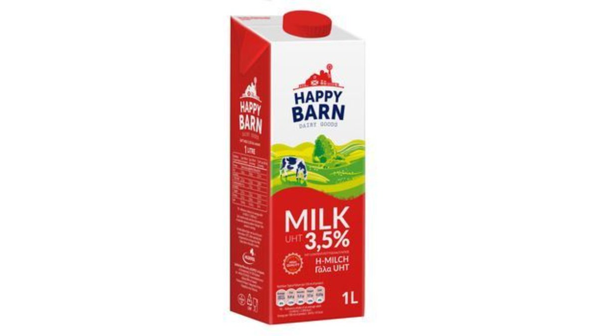 Mlekpol молоко pasteurized 3.5% (1 l)