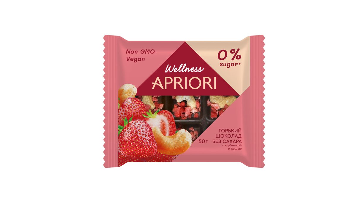 APRIORI Wellness Chocolate Sugar-free (50 g)