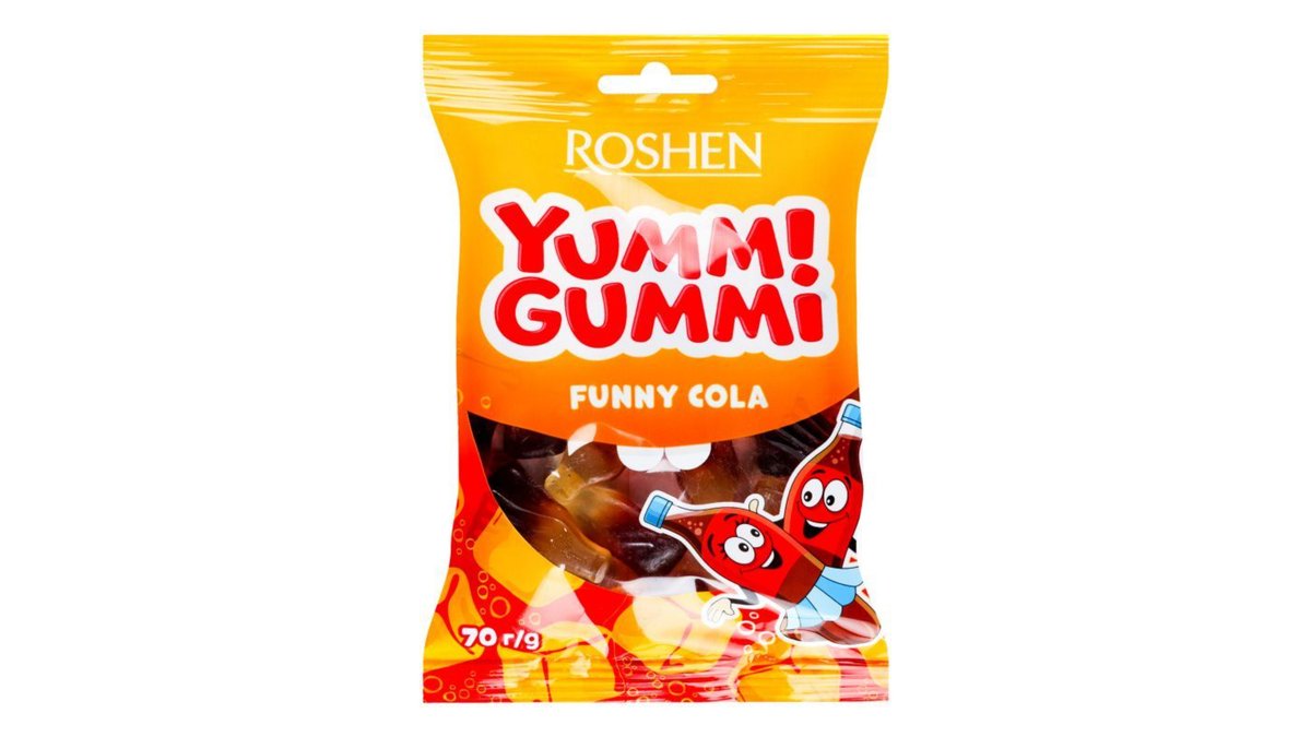 იამმი გამმი კონდიტერი Yummy Gummy Fanni Cola (70 g)