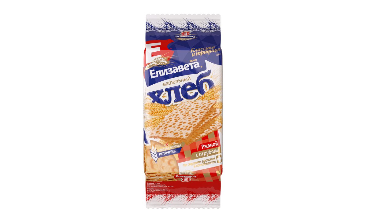 Elizaveta Хрустящий Хлеб rye bran (85 g)
