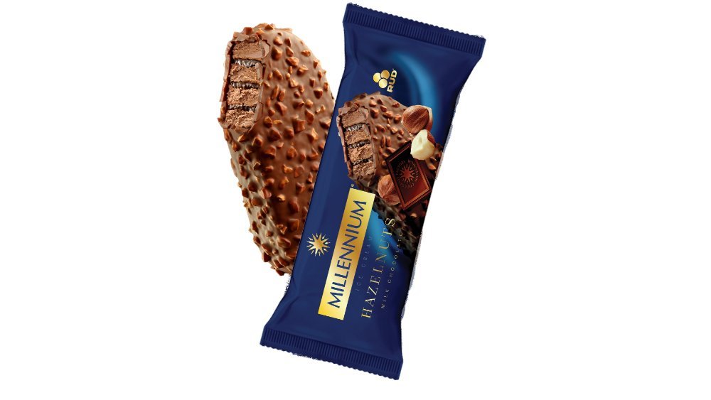 რუდი ice cream Milk Chocolate with Hazelnuts (80 g)