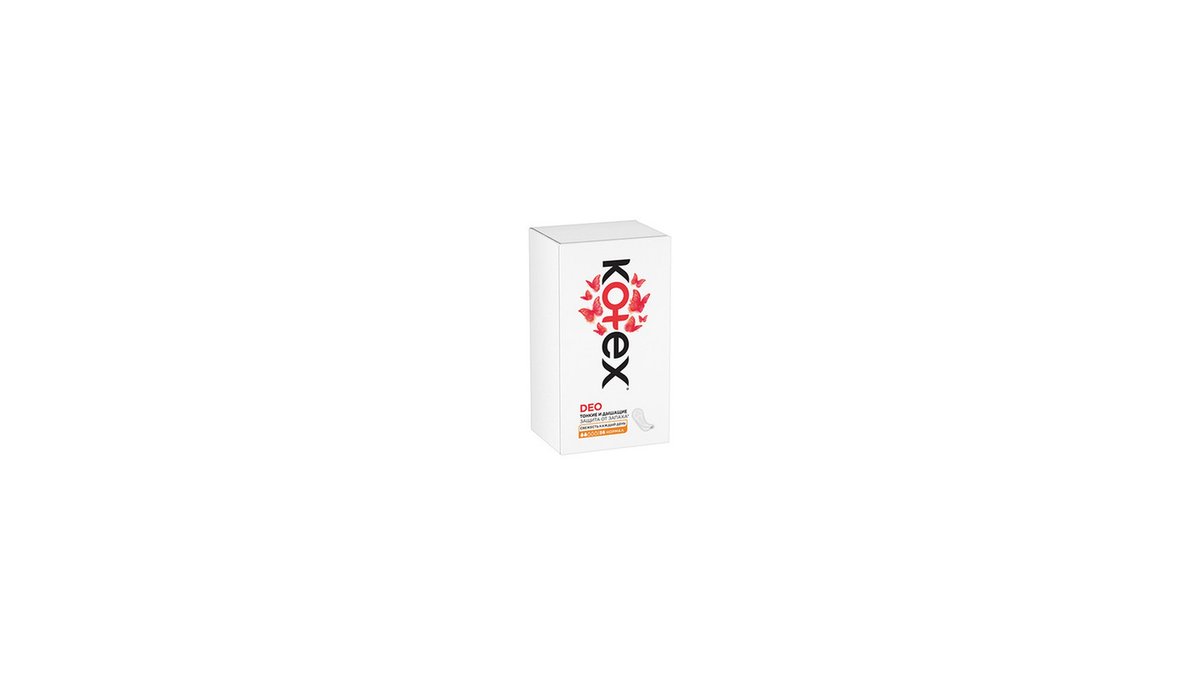 კოტექს Sanitary Napkin ყოველდღიური (56 pcs)