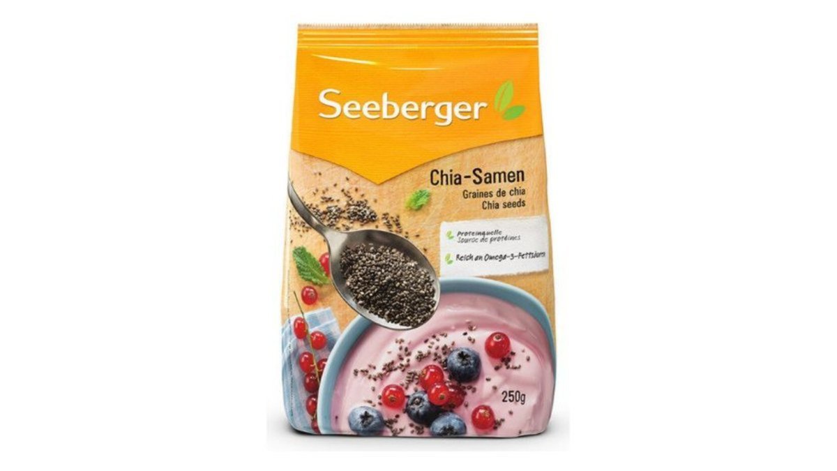 Seeberger ჩიას თესლები (250 g)