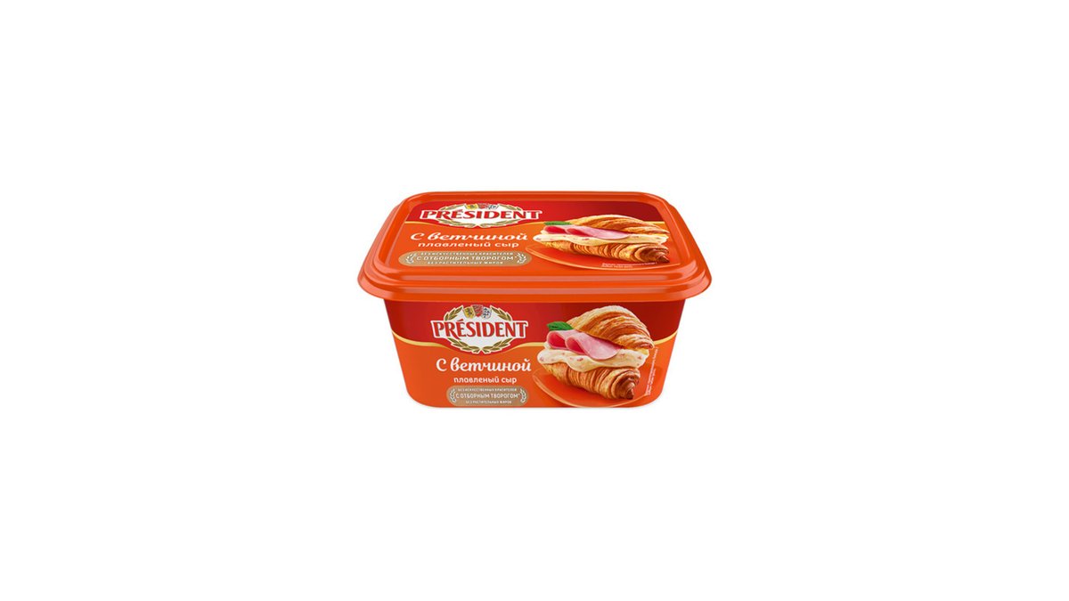 President ყველი with Ham Flavor (400 g)