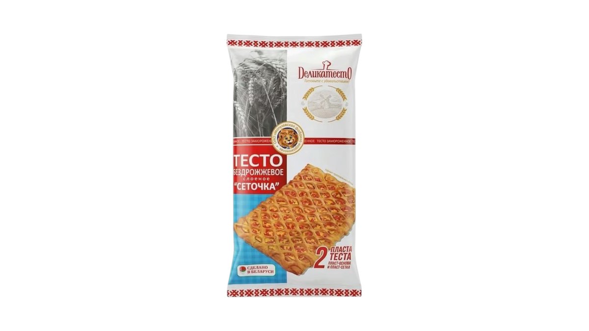 Lyova iz Mogileva Pizza Dough yeast-free (450 g)