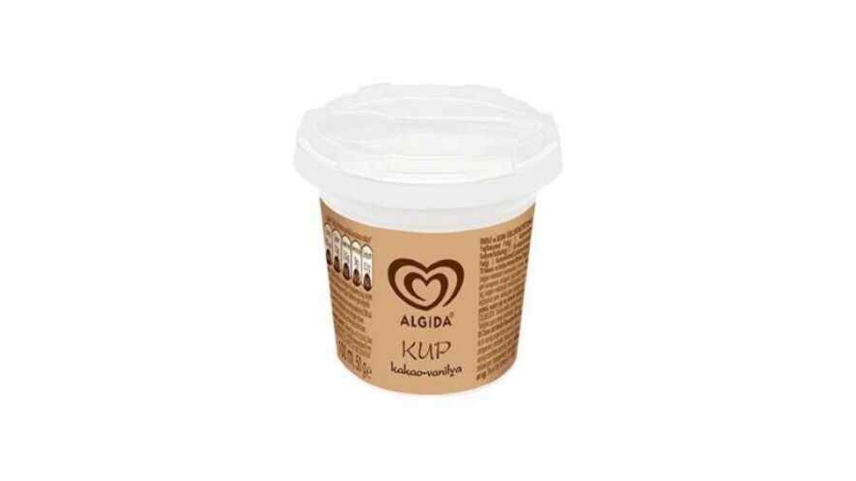 ALGIDA ნაყინი Cocoa with Vanilla (100 ml)