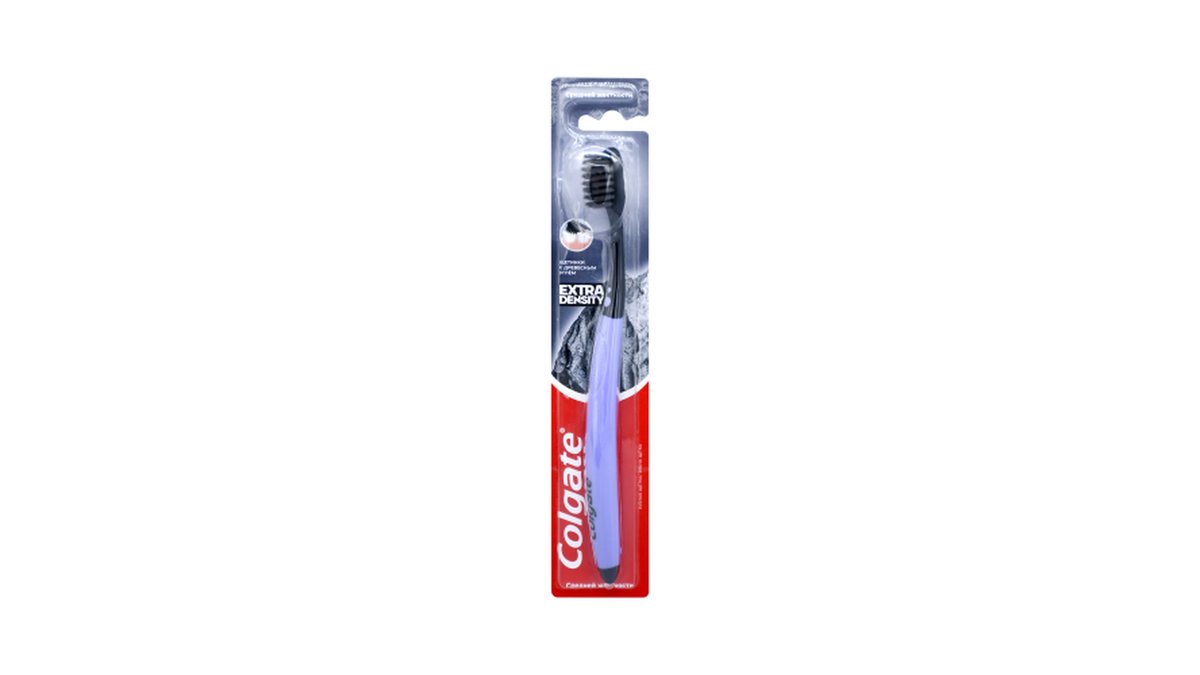 Colgate Зубная щетка medium hardness Extra density