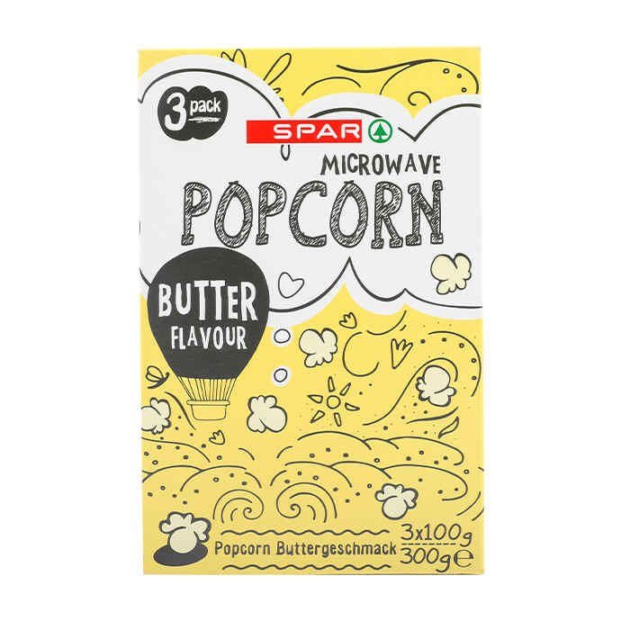 SPAR Popcorn with butter (300 gr)