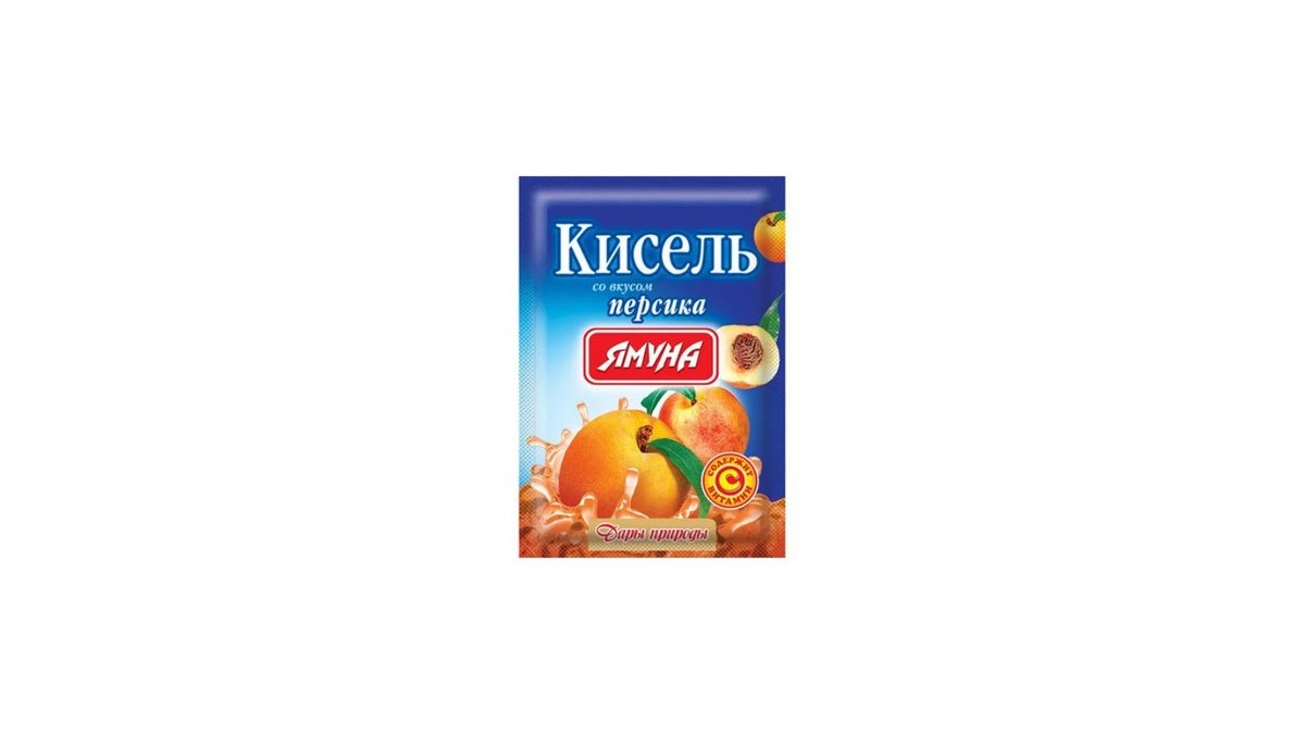 YAMUNA Желатин peach (65 g)