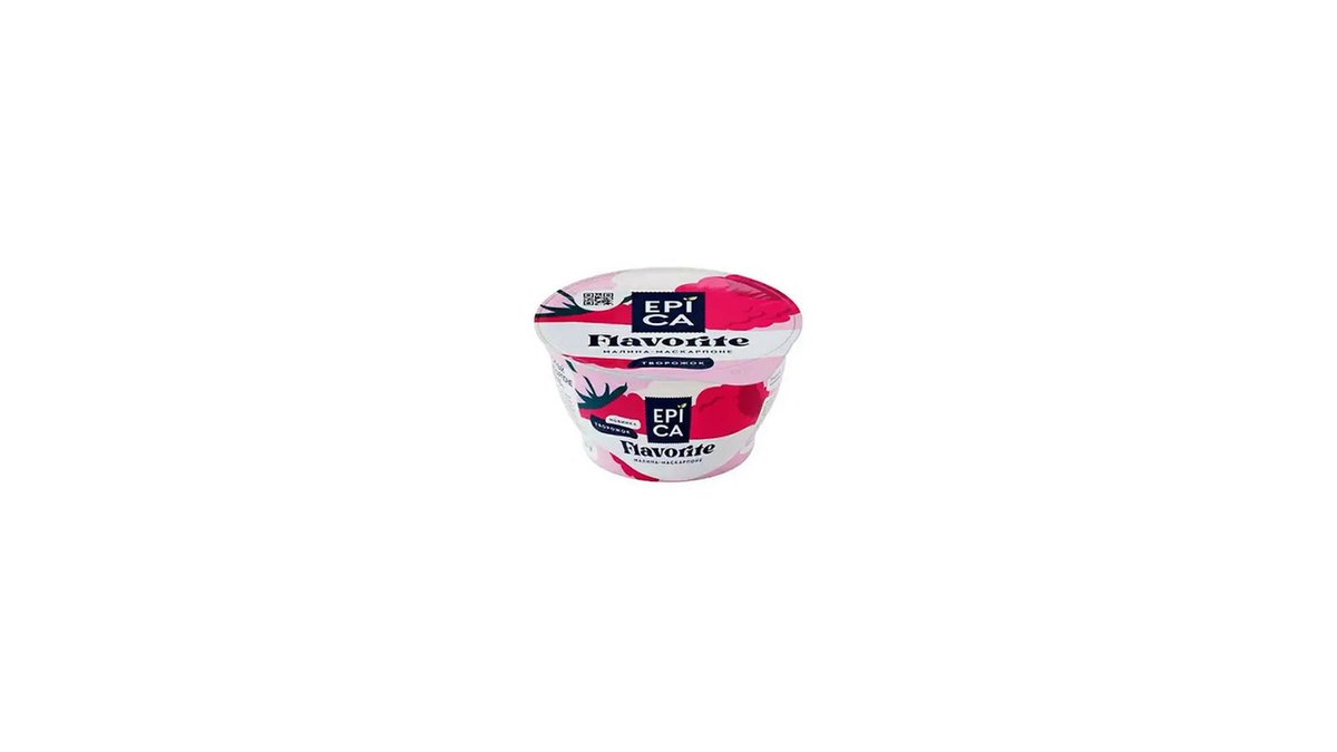 EPICA Glazed Cottage Cheese with Raspberry (130 g)