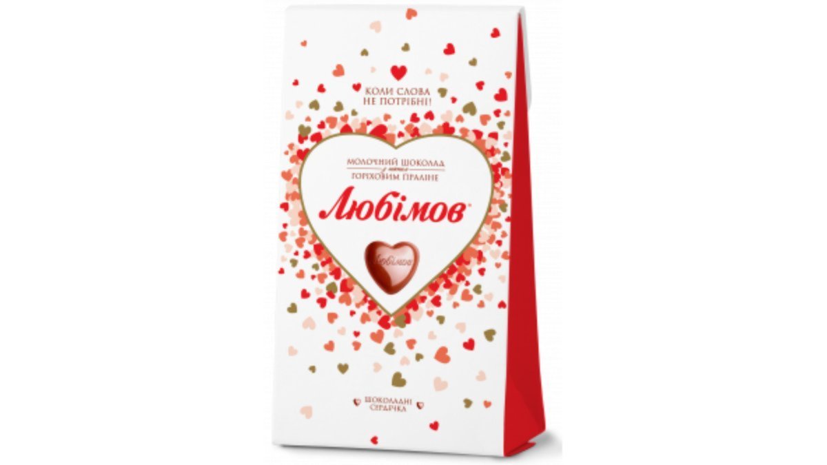 ლუბიმოვ შოკოლადი hazelnut cream (14 pcs)