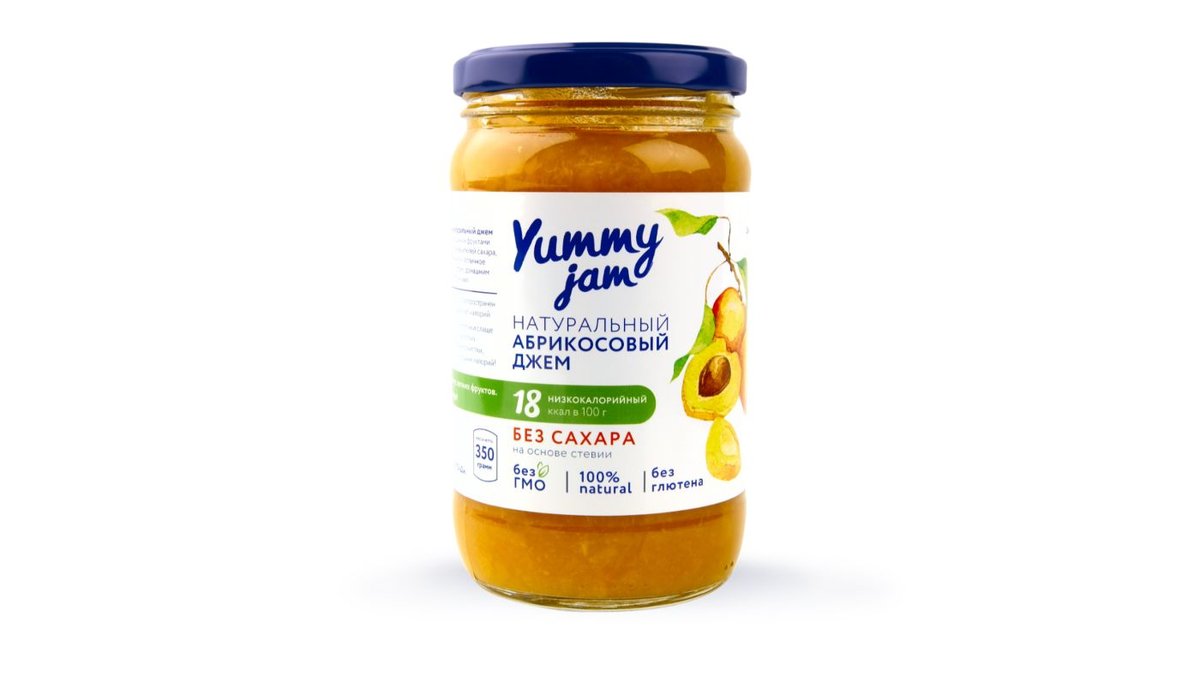 Yummy Jam Джем apricot (350 g)
