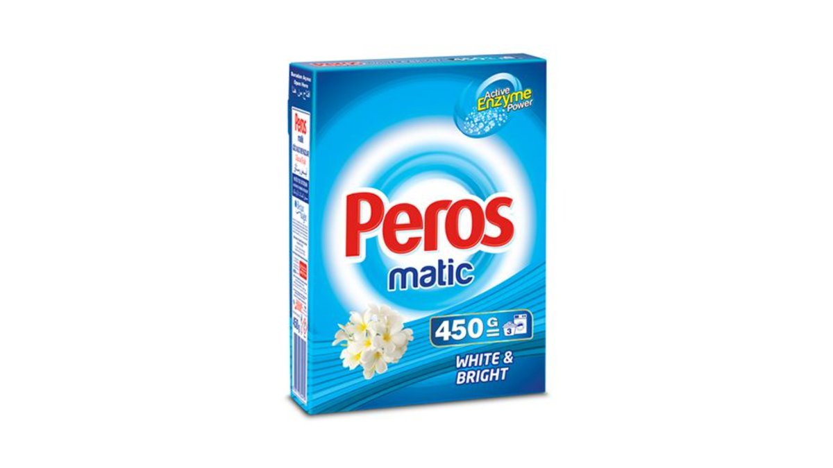 Peros Стиральный порошок automatic cardboard white (450 g)