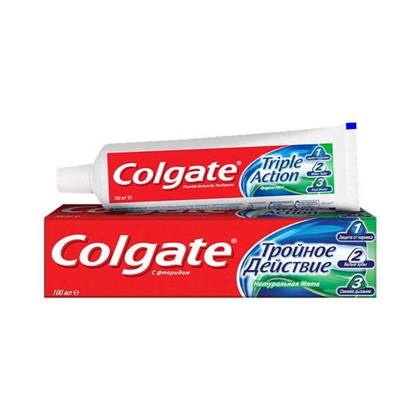 Colgate зубная паста Triple Action (100 ml)