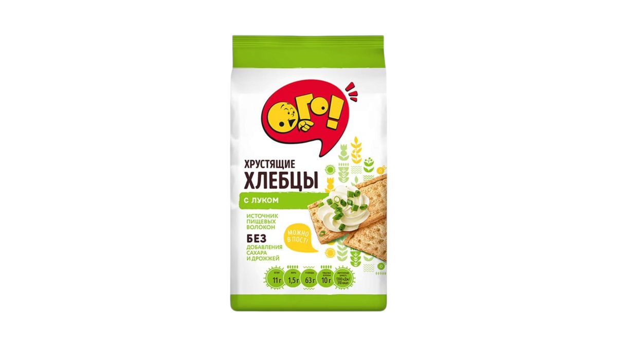 Aga Хрустящий Хлеб with onion (75 g)