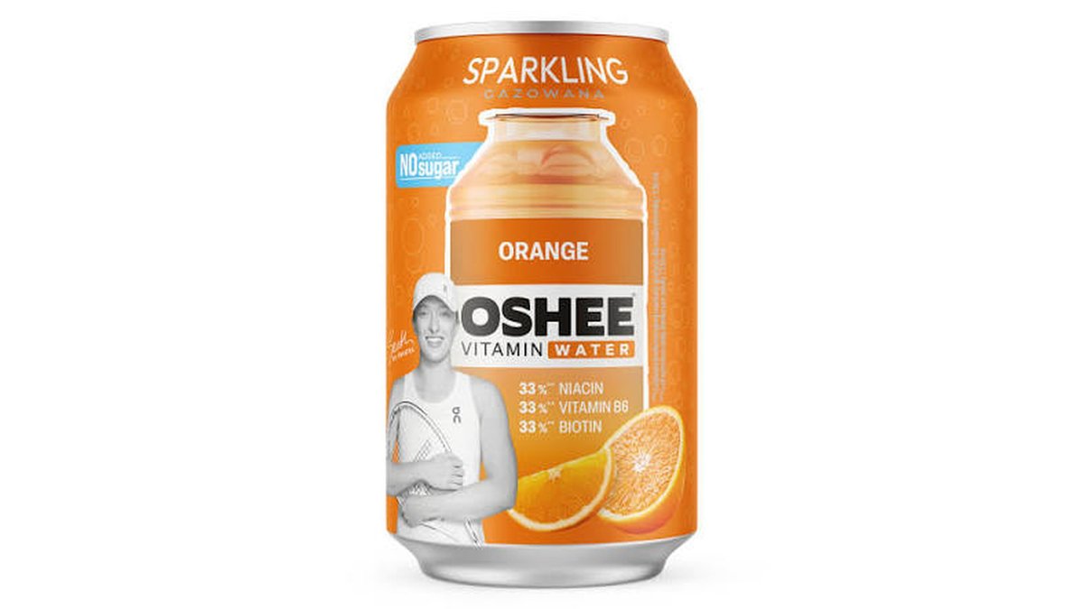 OSHEE soda უშაქრო ფორთოხლის არომატით (330 ml)