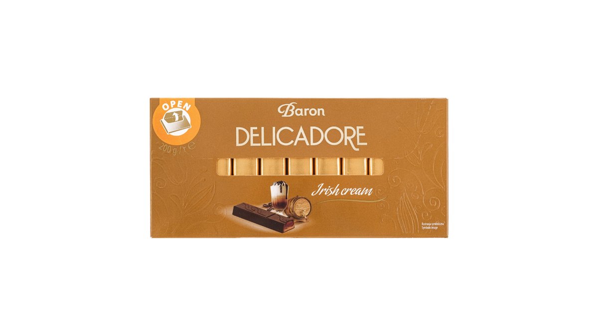 Delicadore Шоколад Irish cream (200 g)