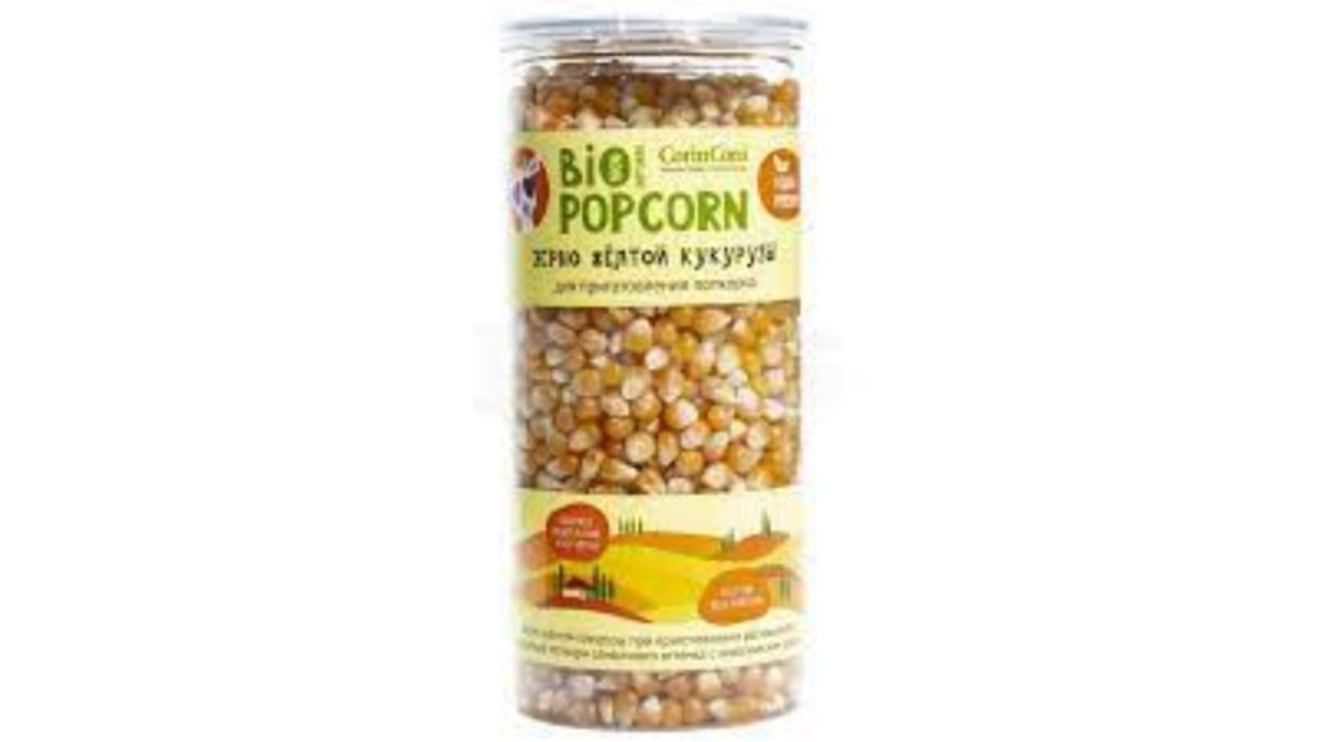CorinCorn Popcorn yellow corn for popcorn (400 g)