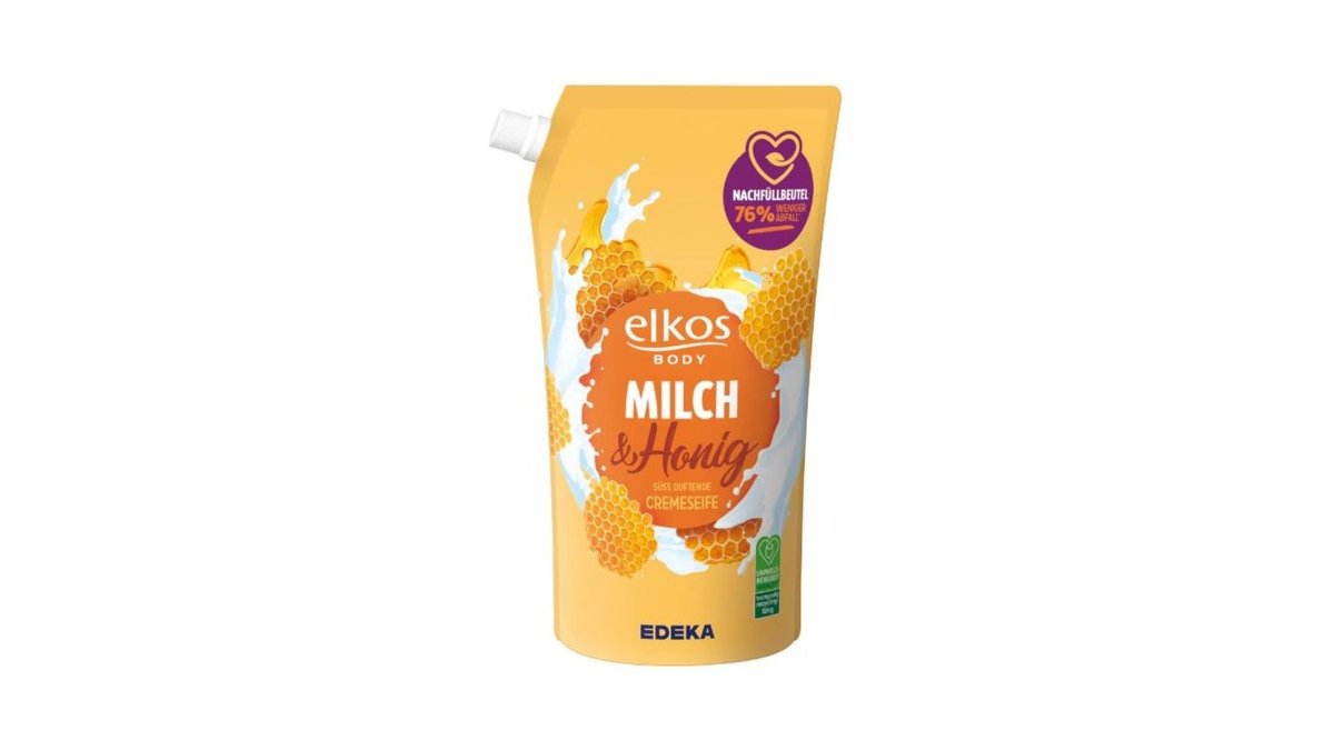 ELKOS Жидкое Мыло honey milk