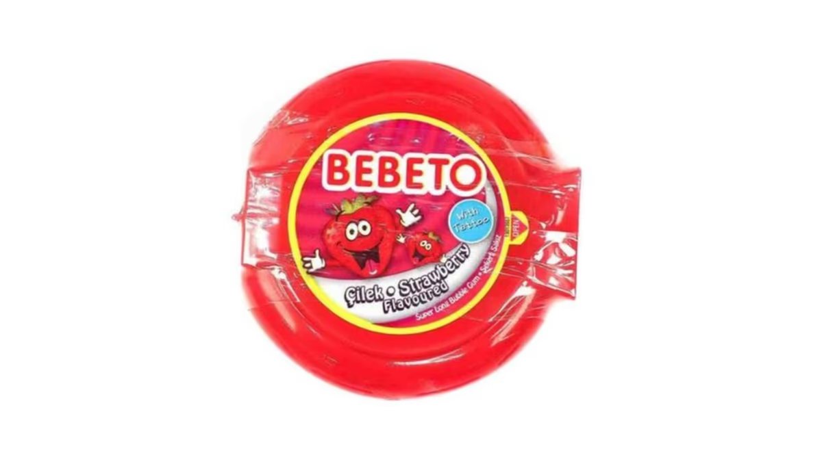 Bebeto chewing gum მეტრი (50 mg)