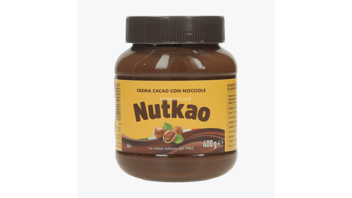 NUTKAO Chocolate with hazelnuts (400 g)