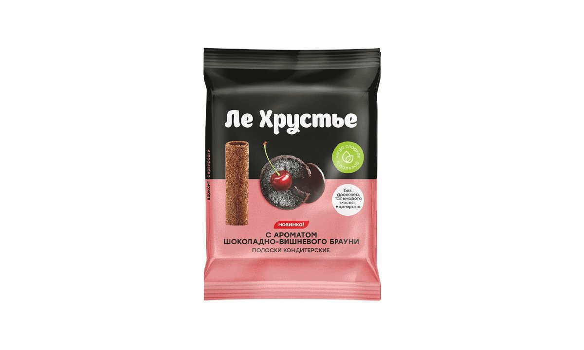 ლე ხრუსწიე Хрустящий Хлеб შოკოლადის და ალუბლის (100 g)