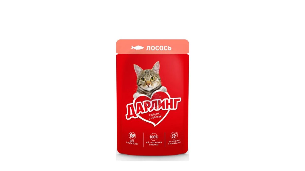 DARLING Корм для животных salmon meat (75 g)
