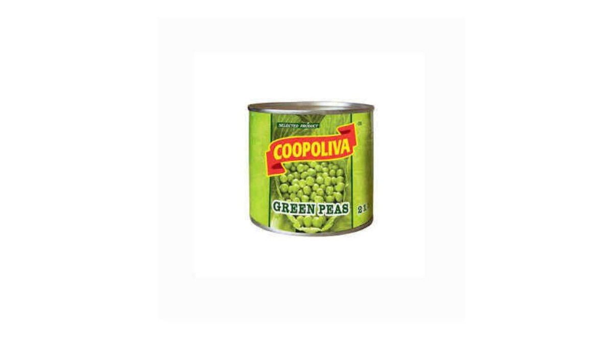 COOPOLIVA Консервированные горошки მწვანე ბარდა (212 ml)