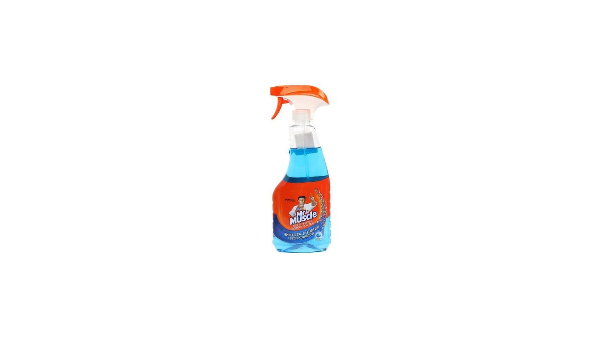მისტერ მუსკული Glass Cleaner Blue (530 ml)