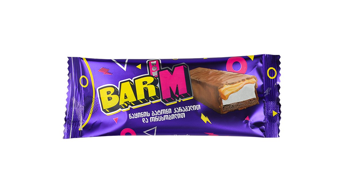 ბარამბო мороженое with caramel and biscuits (68 gr)