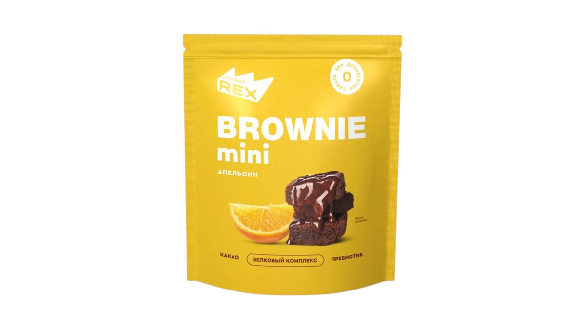 REX   კანფეტი Brown Orange (120 g)