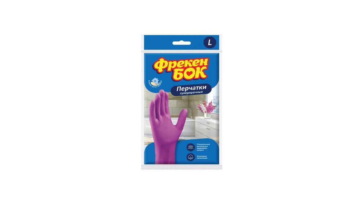 FREKEN BOK ლატექსის ხელთათმანი L size extra (1 pair)