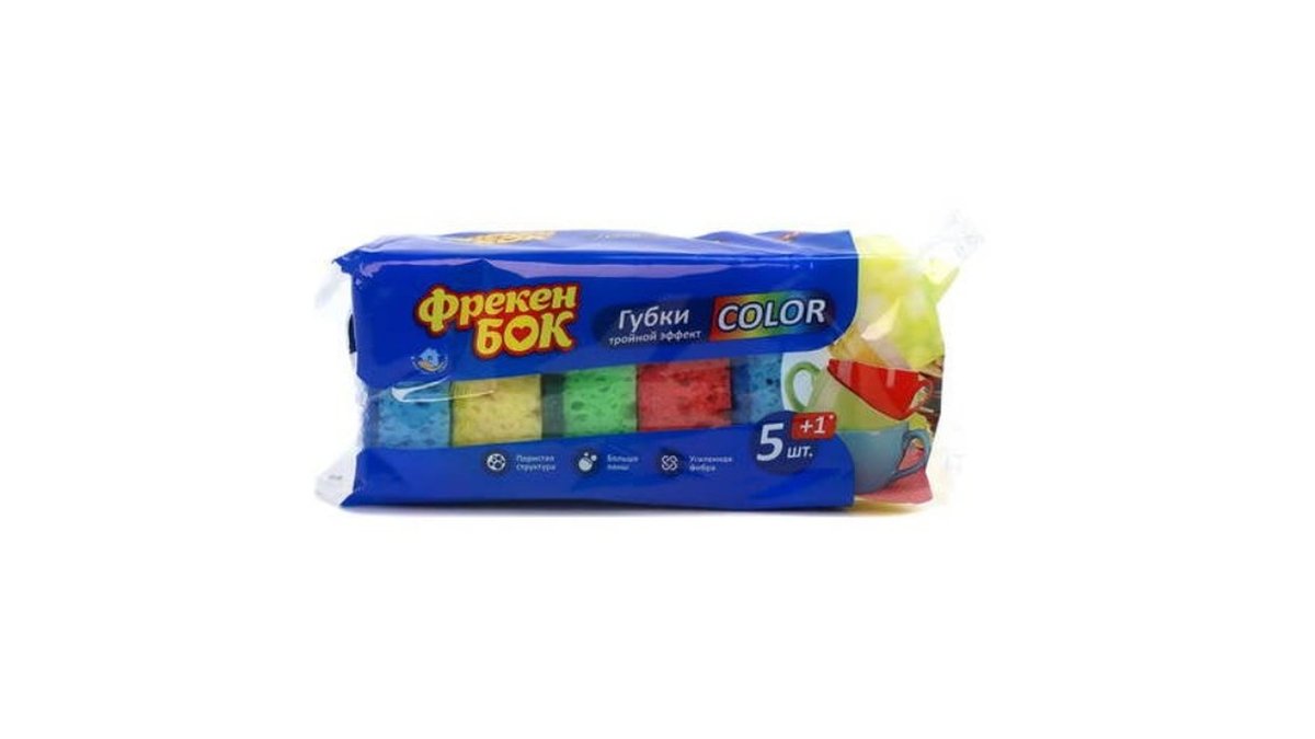 Freken Bock სარეცხი სპონჯი Cloud Color Gamma (1 pcs)