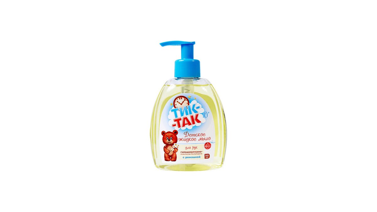 TIK-TAK Жидкое мыло для детей chamomile (300 ml)