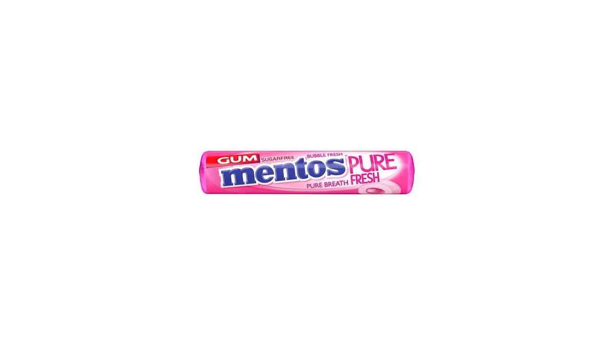 Menthos ჟვე ბა რეზინა Tutti Frutti (15.5 g)