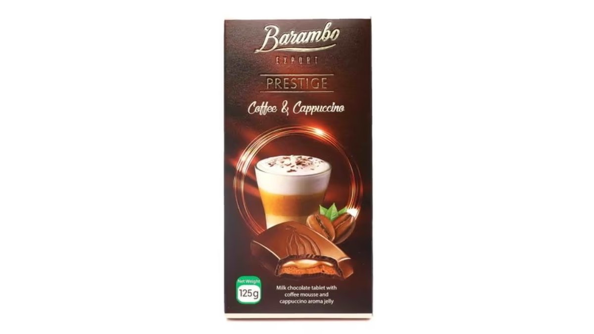 Barambo შოკოლადი Cappuccino (125 g)