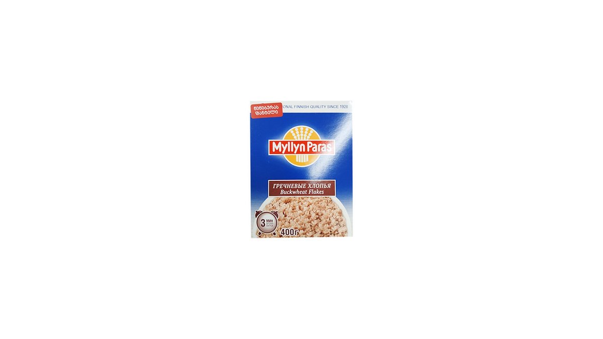 MYLLYN PARAS гречка buckwheat flakes (400 g)