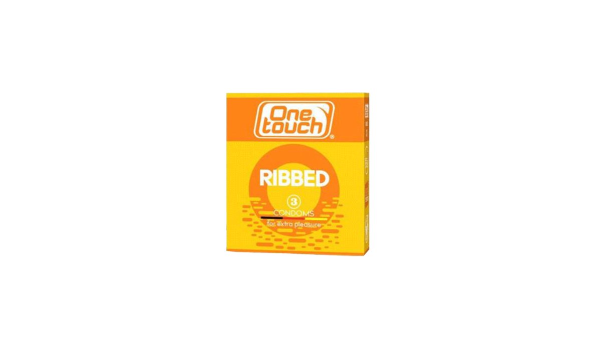 One Touch პრეზერვატივები Ribbed (3 pcs)