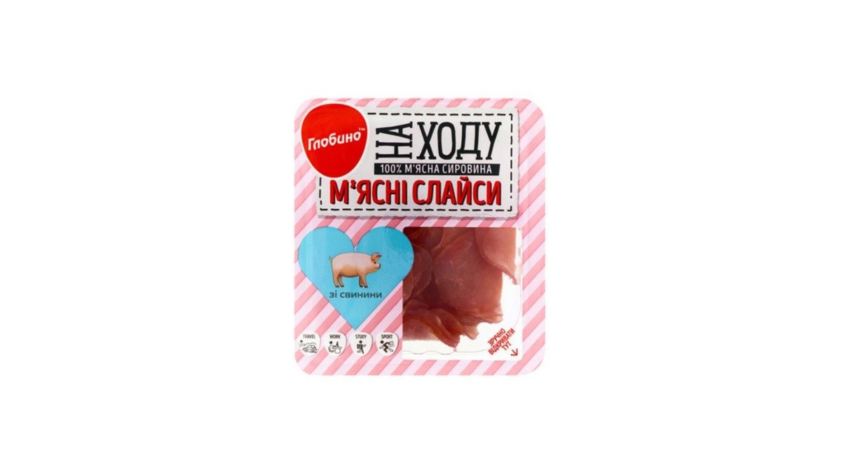 Globino колбаса pork slice (20 pcs)