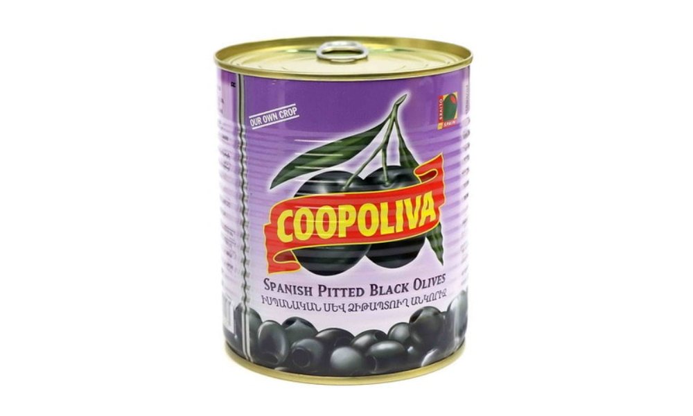 Copoliva შავი ზეთისხილი black uncured (850 ml)