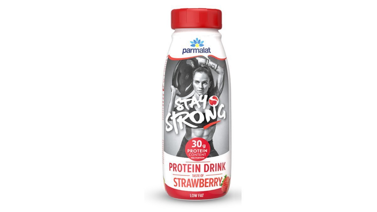 სთეი სთრონგ ენერგეტიკული სასმელი Strawberry (500 g)