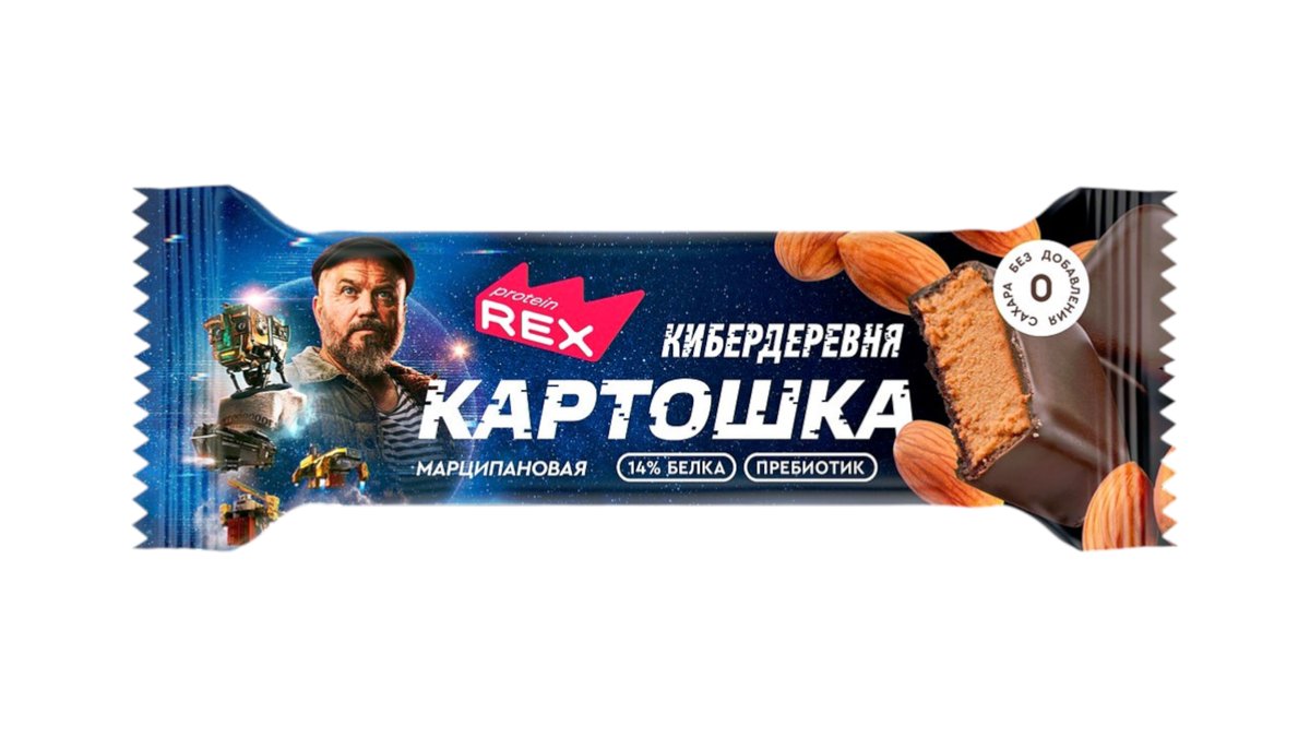 Mr. Protein პროტეინის ბარი REX Potato with Marzipan (40 g)